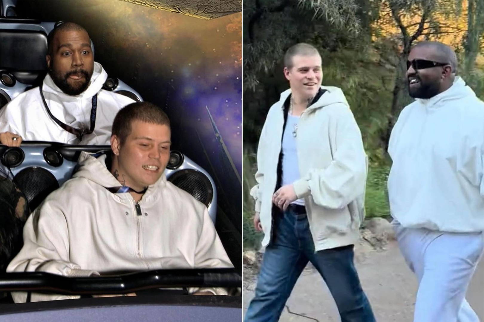 Kanye West Svenska Yung Lean Bes Ker Disneyland Tillsammans Dopest